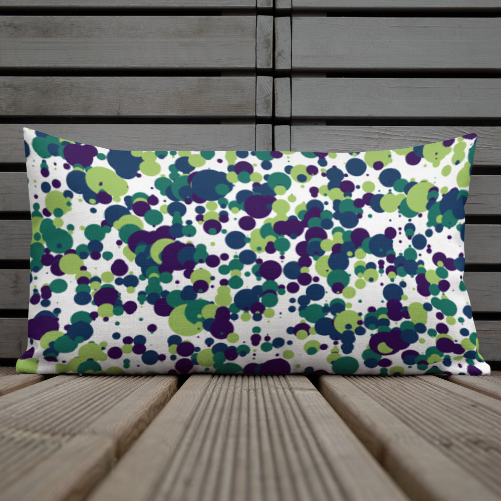 Green Inks Pillow