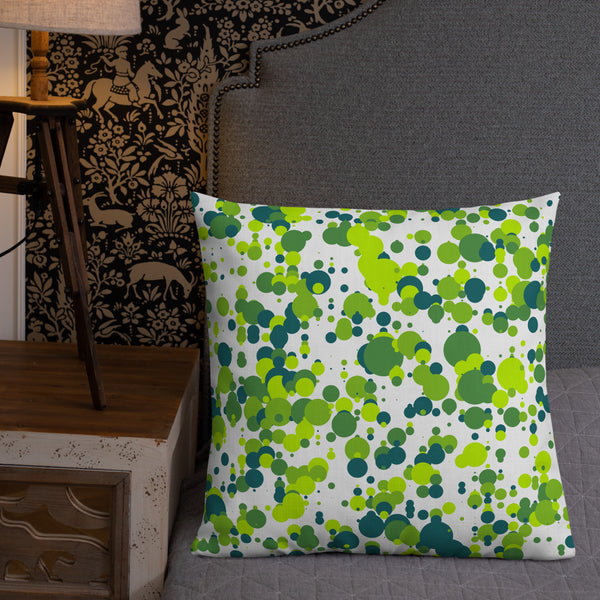 Green Inks Pillow