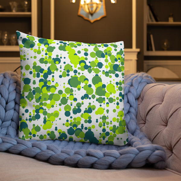 Green Inks Pillow