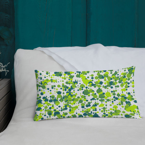 Green Inks Pillow