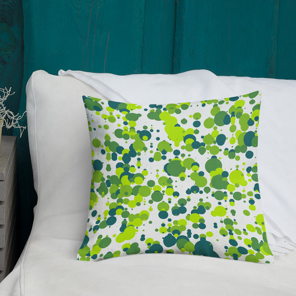 Green Inks Pillow