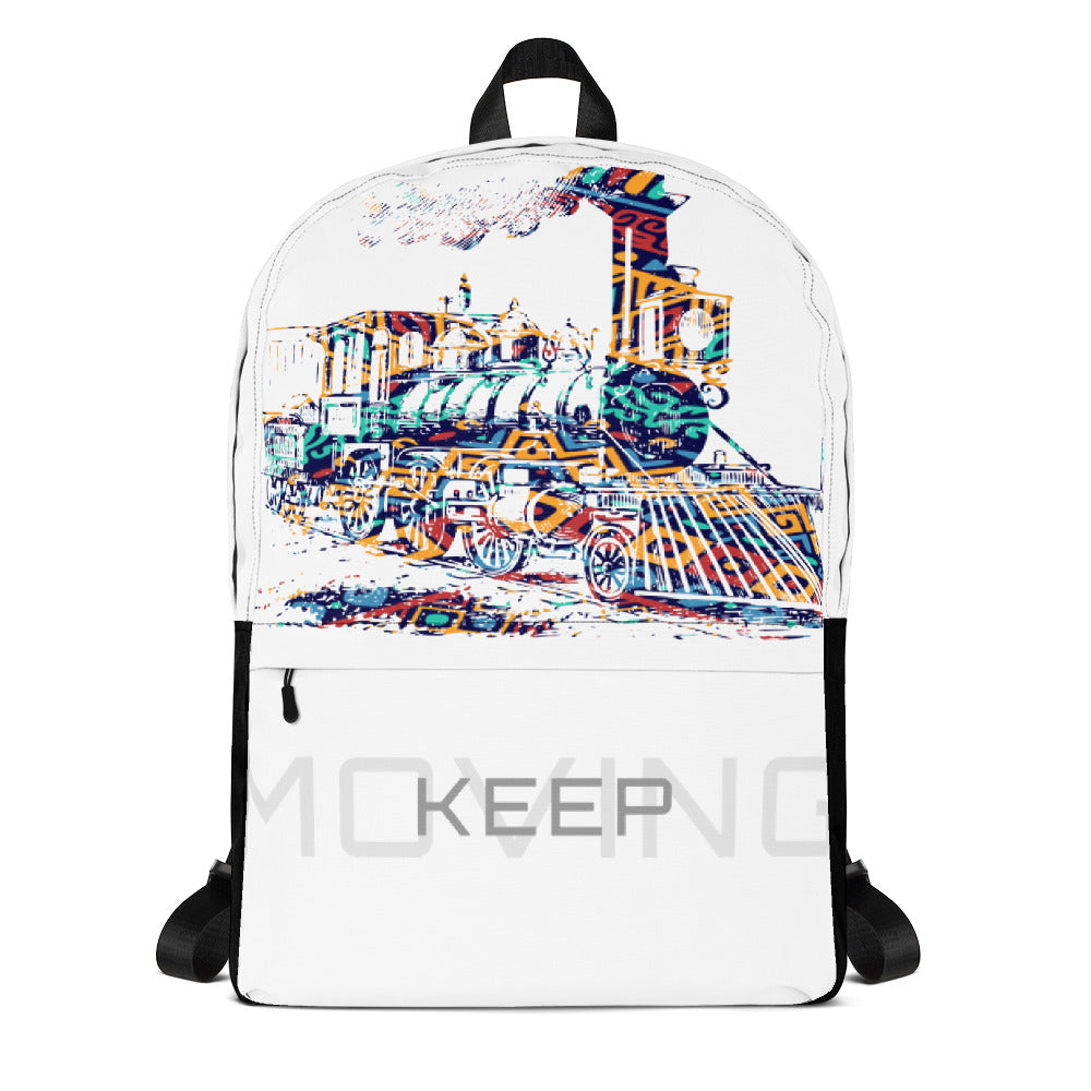 KEEP MOVING TRIBAL BACKPACK