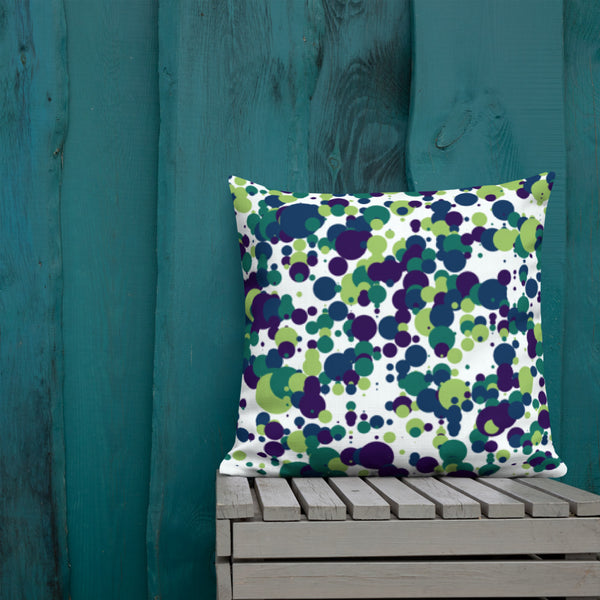 Green Inks Pillow