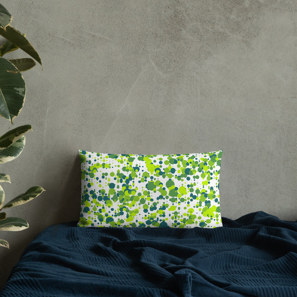 Green Inks Pillow