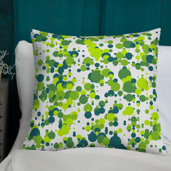 Green Inks Pillow