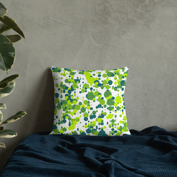 Green Inks Pillow