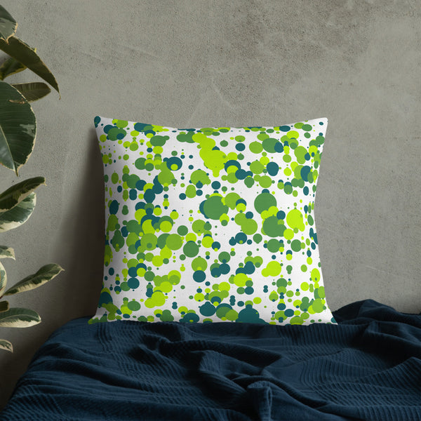 Green Inks Pillow